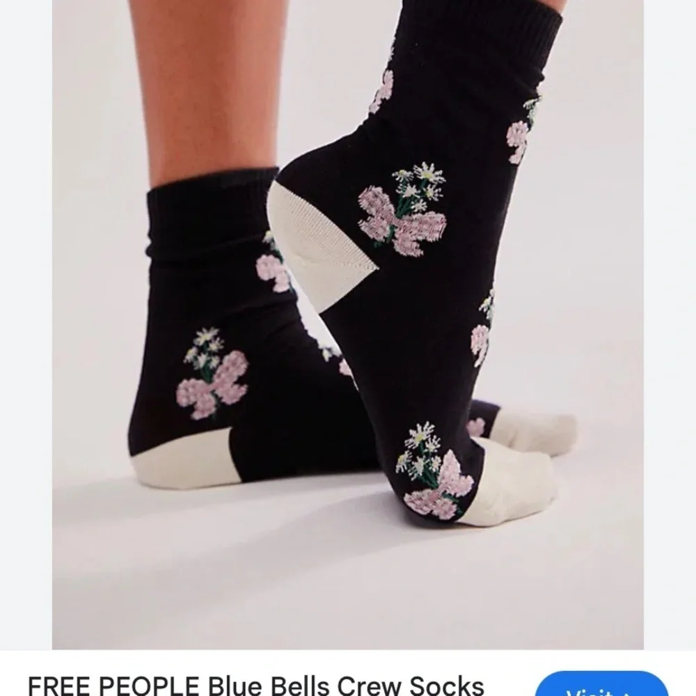 Free people blue bells socks new with tags